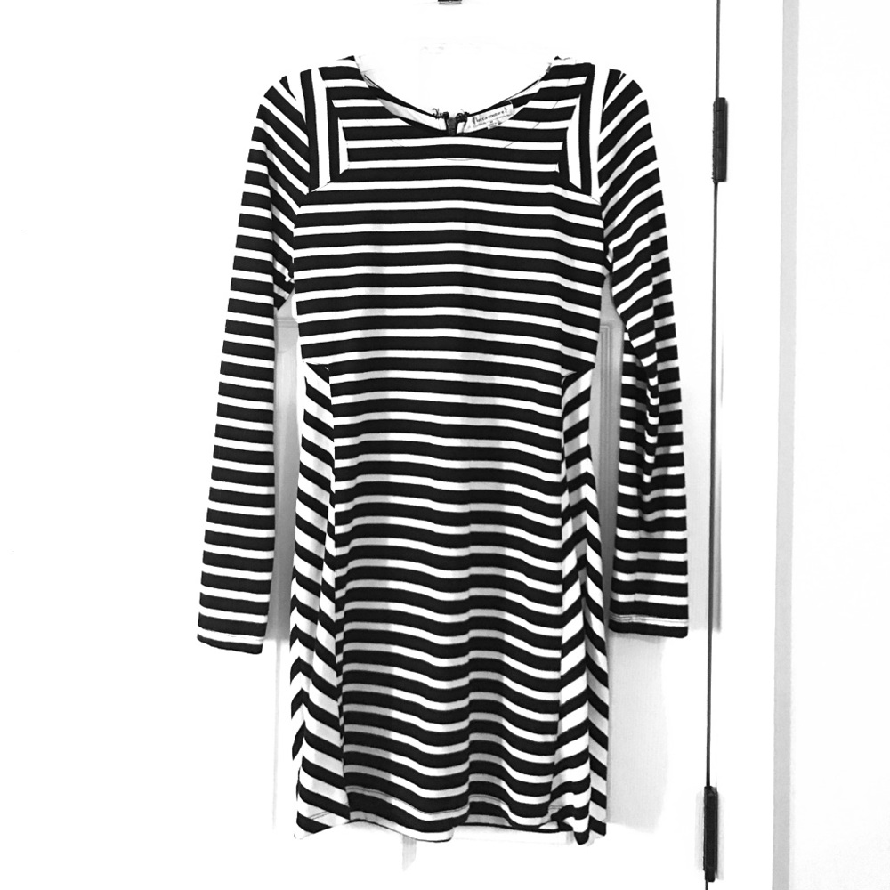 Black and White Dress